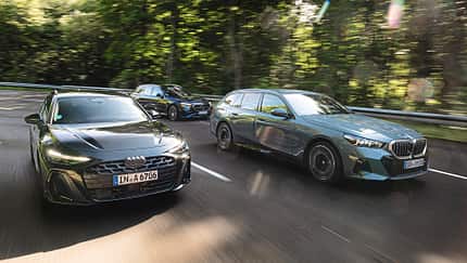 Audi A6 Avant, BMW 5 Touring, Mercedes E-Klasse T, VT, ams2125 Audi A6 Avant, BMW 5 Touring, Mercedes E-Klasse T