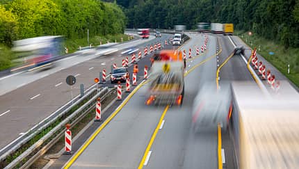 09/2025, Baustelle Autobahn Baustelle Autobahn