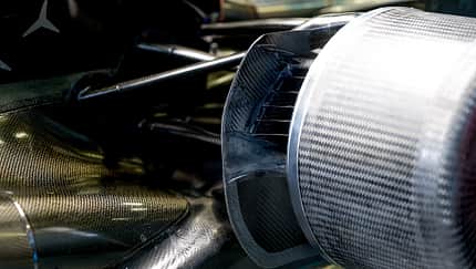 Mercedes - Radverkleidung - Bio-Carbon - GP Aserbaidschan 2025