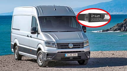 VW Crafter mit Tachograph