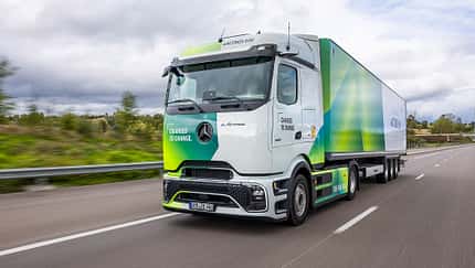 09/2025, Mercedes eActros Elektro-Lkw, Mercedes, Actros Mercedes eActros Elektro-Lkw