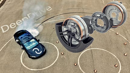 DeepDrive InWheelMotor Tesla