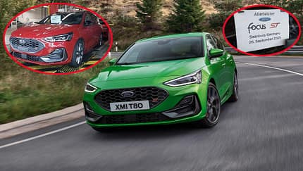 Letzter gebauter Ford Focus ST Werk Saarlouis