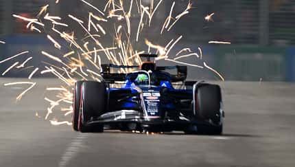Alex Albon - Williams - Formel 1 - GP Singapur 2025 Alex Albon - Williams - Formel 1 - GP Singapur 2025