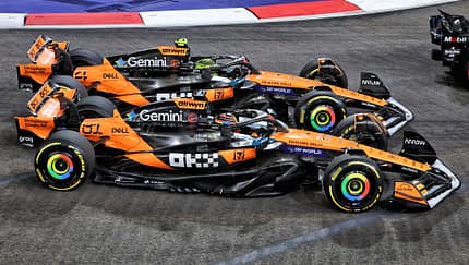 Piastri vs. Norris - McLaren - Formel 1 - GP Singapur 2025