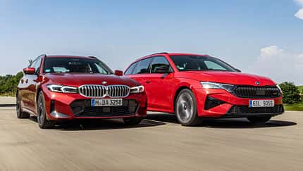 BMW 330 i Touring, Skoda Octavia RS Combi 