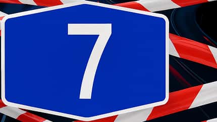 10/2025, Autobahn A7 Sperrung Autobahn A7 Sperrung