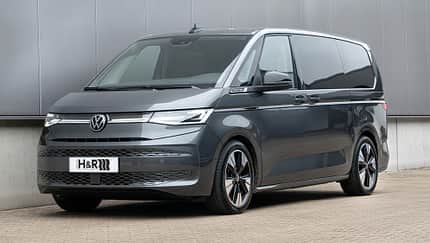 VW Bus T7 Multivan mit H&R Tieferlegungsfedern