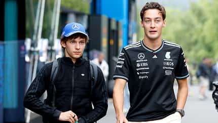Kimi Antonelli & George Russell - Mercedes- Formel 1 - GP Belgien 2025