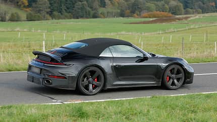 Porsche 911 Turbo Touring Cabrio Erlkönig