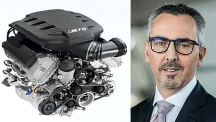 Dr. Joachim Post BMW Entwicklungsvorstand S65 V8-Motor