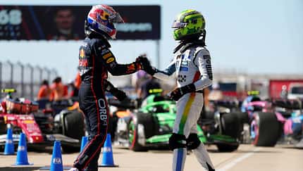 Max Verstappen - Red Bull - Lando Norris - McLaren - GP USA 2025 - Austin - Formel 1