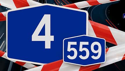 10/2025, Autobahn A4 / A559 Sperrung Autobahn A4 / A559 Sperrung