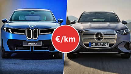 10/2025 Vergleich BMW X3 gegen BMW iX3 BMW ix3 / Mercdes GLC € pro km