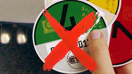 Umweltplakette Grüne Plakette