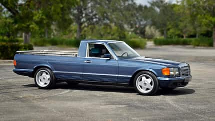Mercedes 500 SEL W126 Pick-up Mercedes 500 SEL W126 Pick-up