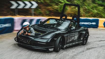 Porsche Boxster 718 S Kamerafahrzeug Porsche Boxster 718 S Kamerafahrzeug