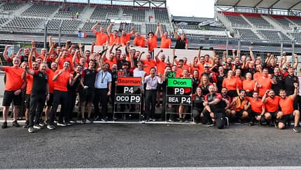 Teamfoto - Haas - Formel 1 - GP Mexiko 2025