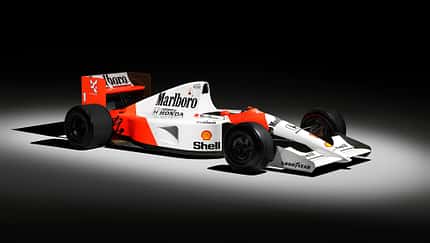 Ayrton Senna - McLaren-Honda - McLaren MP4/6-1 - Formel 1 - Saison 1991