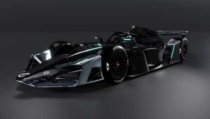 Formel E - vierte Auto-Generation "Gen4" - Rendering
