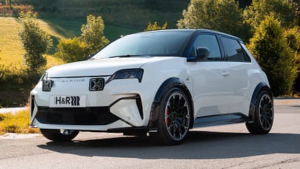 Alpine A290 mit H&R Tieferlegungsfedern