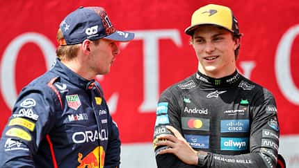 Oscar Piastri & Max Verstappen - GP Belgien 2025