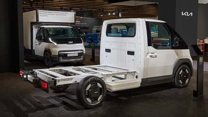 Kia PV5 Chassis Cab, 11/2025 Kia PV5 Chassis Cab