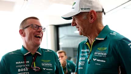 Andy Cowell & Adrian Newey - Aston Martin - 2025 Andy Cowell & Adrian Newey - Aston Martin - 2025