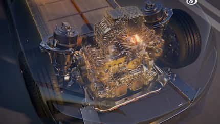 11/2025, BYD Boxermotor als Range Extender für Yangwang U7 BYD Boxermotor als Range Extender für Yangwang U7