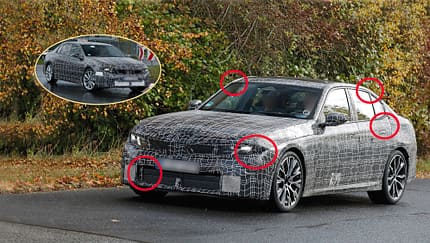 Erlkönig BMW i3 und 3er Erlkönig BMW i3 und 3er