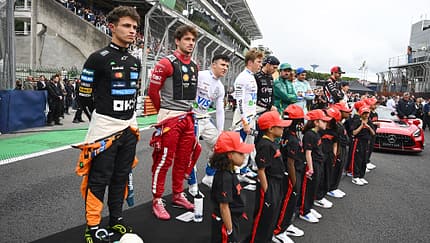 Lando Norris - Grid - Hymne - GP Brasilien 2025 Lando Norris - Grid - Hymne - GP Brasilien 2025