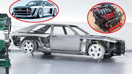 Audi Urquattro mit RS4 B7 Technik Restomod Umbau Tuning