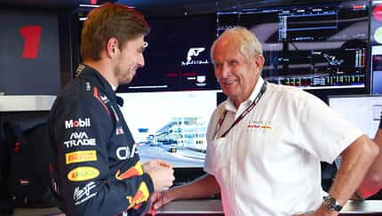Helmut Marko & Max Verstappen - Red Bull - GP Abu Dhabi 2025 Helmut Marko & Max Verstappen - Red Bull - GP Abu Dhabi 2025