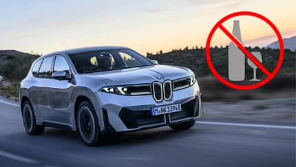 BMW Patent gegen Alkohol am Steuer
