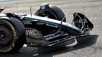 Mercedes - Frontflügel-DRS - GP Abu Dhabi 2025 Mercedes - Frontflügel-DRS - GP Abu Dhabi 2025