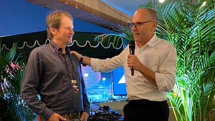 Michael Schmidt & Stefano Domenicali - GP Abu Dhabi 2025