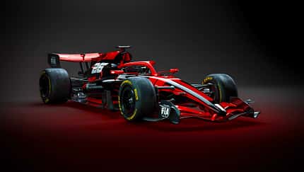 Rendering - Reglement 2026 - Formel 1 Rendering - Reglement 2026 - Formel 1