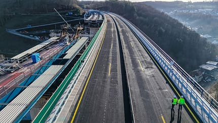 12/2025, Rahmedetalbrücke Markierungen Rahmedetalbrücke Markierungen