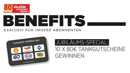 Jetzt 10 x 80€ Tankgutscheine gewinnen!