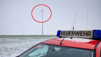 Windrad Kreuz Jackerath