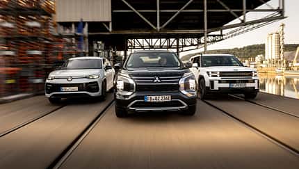 Hyundai Santa FE, Mitsubishi Outlander, VW Tayron