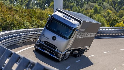 Daimler Truck Mercedes NextGenH2 Brennstoffzellen-Lkw