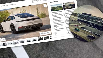 Porsche Werksabholung PEC Hockenheim