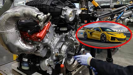 01/2026, Chevrolet Corvette ZR1 V8-Motor LT7 Chevrolet Corvette ZR1 V8-Motor LT7