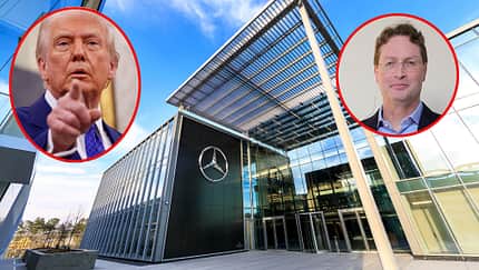 01/2026, MBUSA Mercedes-Benz USA Headquarters eingeklinkt Donald Trump Ola Källenius MBUSA Mercedes-Benz USA Headquarters eingeklinkt Donald Trump Ola Källenius