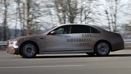 Mercedes S-Klasse für Robotaxi-Dienste
