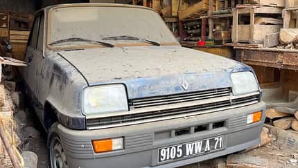 Renault 5 Barnfind