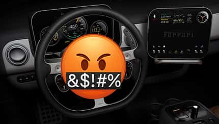 Ferrari Luce, Cockpit