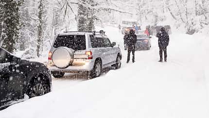 02/2026, Winter Schnee Berg Stau Winter Schnee Berg Stau