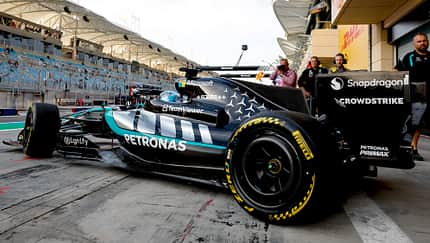 George Russell - Mercedes - Bahrain - Test - Formel 1 - 2026